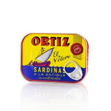 Sardinen, ganz, in Olivenöl, Ortiz, 140 g