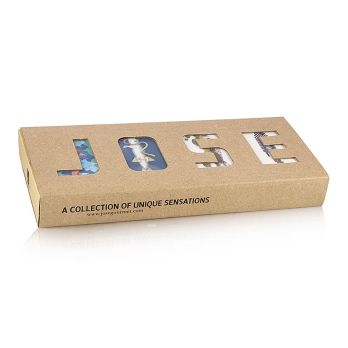 Jose Gourmet Konserven-Set (Makrelen, gr. & kl. Sardinen, Sardinen in Tomatens.), 395 g, 4 tlg.