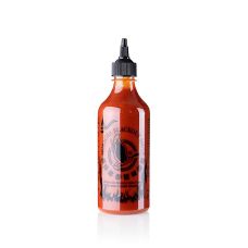 Chili-Sauce - Sriracha, brutal scharf, Blackout, Flying Goose, 455 ml