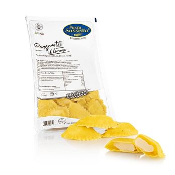 Frische Ravioli/Panzerotti mit Ricotta-Zitronen-Füllung, Sassella, Saisonware, 500 g