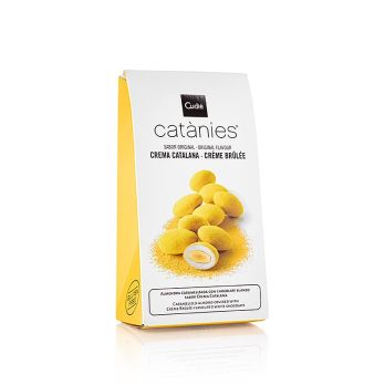 Catanies Crême Brûlée, span. Mandeln in Creme Brulee/Crema Catalan, Cudies, 80 g
