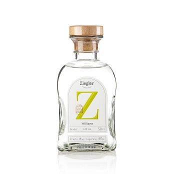 Williamsbirnenbrand - Edelbrand, 43% vol., Ziegler, 500 ml