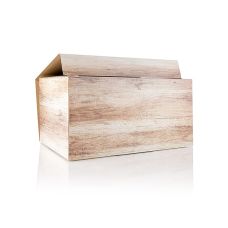 Weinpräsentkarton, Wood, für 6 Flaschen à 0,75 l, 1 St