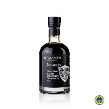 Aceto Balsamico Modena g.g.A., Giuseppe, invecchiato, Carandini (Präsentkarton), 250 ml