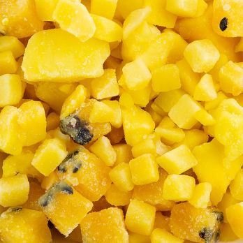 POMOM Smoothie Sunshine (Pfirsich/Passionsfrucht/Mango), TK, 4,5 kg, 30 x 150g