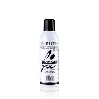 Lebensmittel Lack (Glanzfix Spray), Ruth, 250 ml