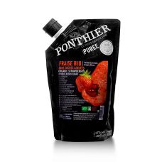 Ponthier Erdbeer Püree, 100%, BIO, 1 kg