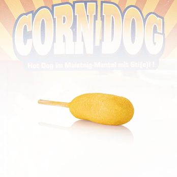 Corn Dogs am Stiel, Damhus, TK, 250 g, 5 x 50g