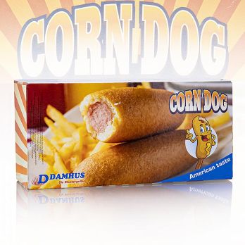 Corn Dogs am Stiel,  Damhus, TK, 3 kg, 40 x 75g