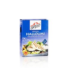 Halloumi - Grill-Käse aus Zypern, aus Schaf-, Ziegen- und Kuhmilch, GRECO, 200 g
