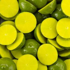 Limettenhälften aus Schokolade, dobla (77312), 223 g, 36 St