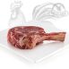 The Fat Cock Cuts - Tomahawk Steak von der Färse, Deutschland, TK, ca.900 g