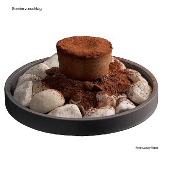 Käsekuchen mit Schokolade, Luxury Tapas, TK, 1,6 kg, 16 x 100g