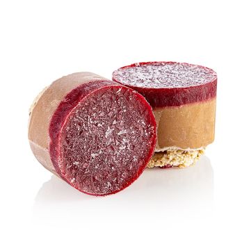 Schokoladencreme m.Himbeer a. Nusskuchen NACHFÜLLER, vegan, Göttinger,TK, 2,4 l, 30 x 80ml