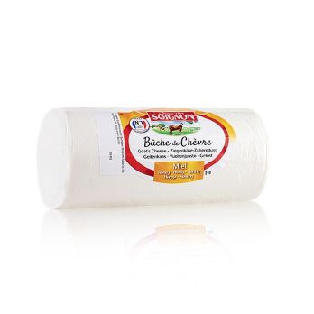 Ziegenfrischkäse in Rolle, mit Honig, Soignon (Bûche de Chèvre), 1 kg