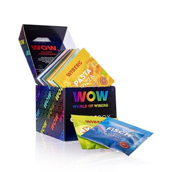 Wiberg WOW Genussbox 2.0, 16 Sorten in Sachets, 157 g, 16 x 16g