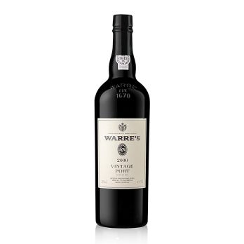 Warre´s 2000er Vintage Portwein, süß, 20 % vol., 94 WS, 750 ml