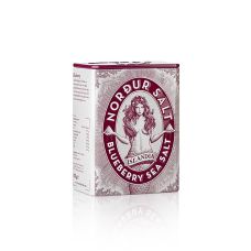NORDUR isländische Salzflocken, mit Blaubeere, 100 g