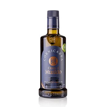 Natives Olivenöl Extra Casas D Hualdo, 100% CORNICABRA, Spanien, 500 ml
