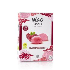 WAO Raspberry Mochi - Mochi mit Himbeereis, TK , 210 g, 6 x 35g