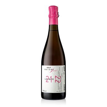21 22  Rose Brut Nature Sekt, % vol., Leiner, BIO, 750 ml