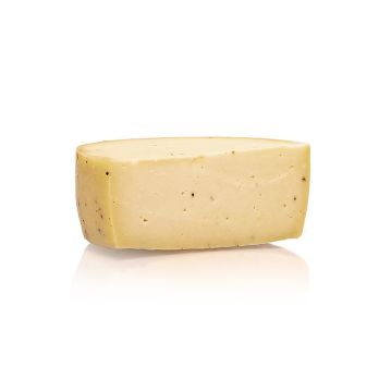 Pecorino al Tartufo, Schafmilch Hartkäse mit Trüffel, viertel Laib, BIO, ca.750 g