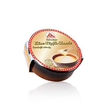 Schweizer Käsetöpfli Classic, Käsefonduezubereitung, im Tontöpfchen, 200 g