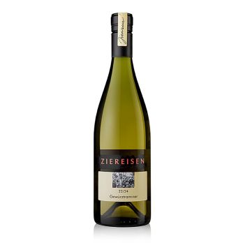 2022/2024er Gewürztraminer, feinherb, 12 % vol., Ziereisen, 750 ml
