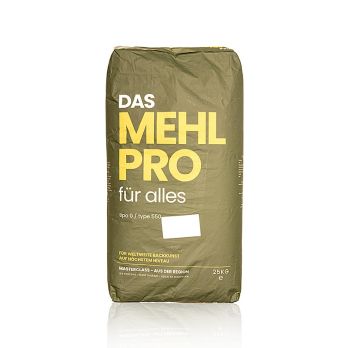 DAS MEHL PRO, Typo 0/ Type 550, Weizenmehl für alles, Deutschland, 25 kg
