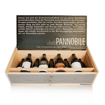 2021 Pannobile Matchbox, 9 Sammler-Rotweine, trocken, 6,75 l, 9 x 750ml