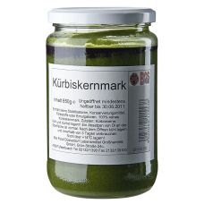 BOS FOOD Kürbiskern-Mark, 100% Mark ohne Zusatzstoffe, 650 g