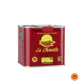 Paprikapulver - Pimenton de la Vera DOP/g.U., geräuchert, scharf, la Chinata, 350 g