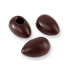 Pralinen-Ei-Hohlkörper, Zartbitter, klein, 40x26mm, Läderach (Ostern), 343 St