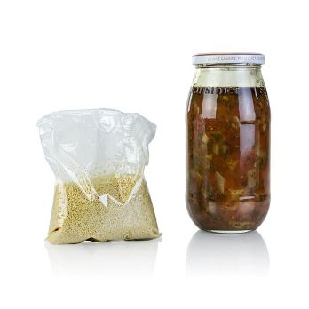 Taboulé Fertigmix, 1 Glas Sauce und 1 Beutel Cous-Cous, 630 g