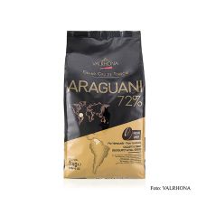Valrhona Araguani Grand Cru, dunkle Couverture, Callets, 72% Kakao, Venezuela, 3 kg