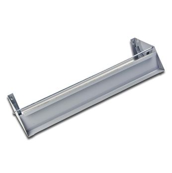Folienspender, Abroller mit Abrisszahnung Metall, für bis zu 45cm breite Rollen, 1 St