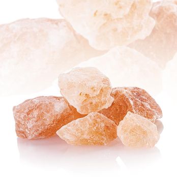 Pakistanisches Kristallsalz, rosa Brocken, 1 kg