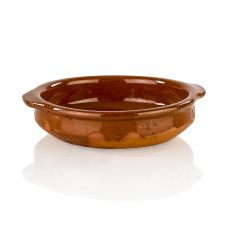 Tonschale - Cazuela, braun, glasiert, ø 12cm, 1 St