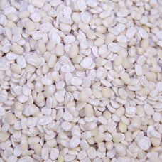 Linsen, weiß, Urid-Dal/ Uridbohnen, geschält, halbiert, 1 kg
