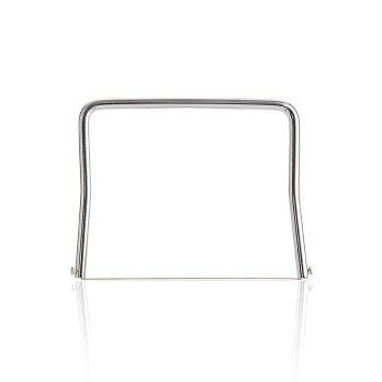 Schneide-Drahtmesser, 10cm, aus Metall, für Stopfleber & Blauschimmelkäse, 1 St