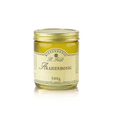 Akazien-Honig, Ungarn, leicht goldfarben, flüssig, zart-lieblich, gut zum Süßen, 500 g