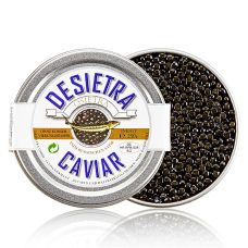 Desietra Osietra Kaviar (gueldenstaedtii), Aquakultur, ohne Konservierungsmittel, 250 g
