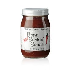 Bone Suckin´ Sauce Hot, BBQ Sauce, Ford´s Food, 410 ml