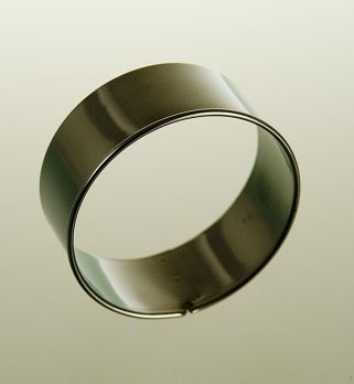 Edelstahlring-Ausstecher, glatt, ø 6cm, 2,5cm hoch, 0,3mm stark, 1 St