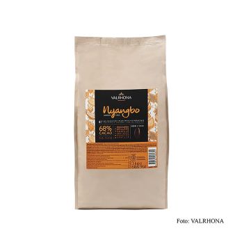 Valrhona Nyangbo Grand Cru, dunkle Couverture, Callets, 68% Kakao, Ghana, 3 kg