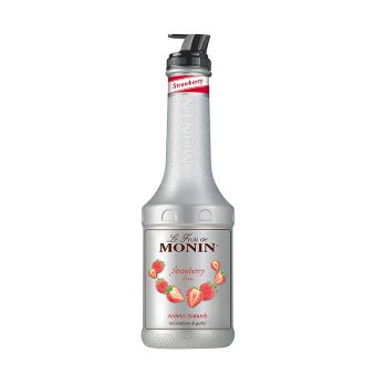 Fruchtpüreemix - Erdbeere, gezuckert, mit Ausgießer, 1 l