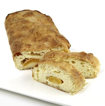 BOS FOOD Sweet Classics - Quark-/Topfen-Marillenstrudel, à 30x12cm, TK, 2 kg, 2 x 1000g
