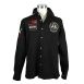 BOS FOOD EDITION Polohemd La Guajiro, Langarm, schwarz/rot, Herren Gr. 3XL, weit, 1 St