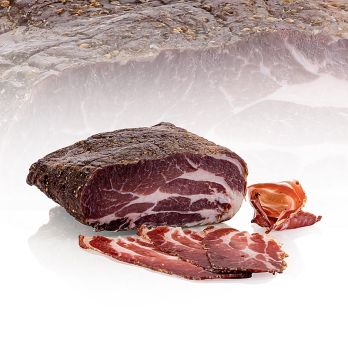 VULCANO Nackenschinken (Schopf) 4 Monate gereift, geräuchert, aus der Steiermark, ca.900 g