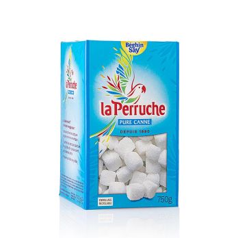 Rohr-Zucker, weiß, in Würfeln, La Perruche, 750 g